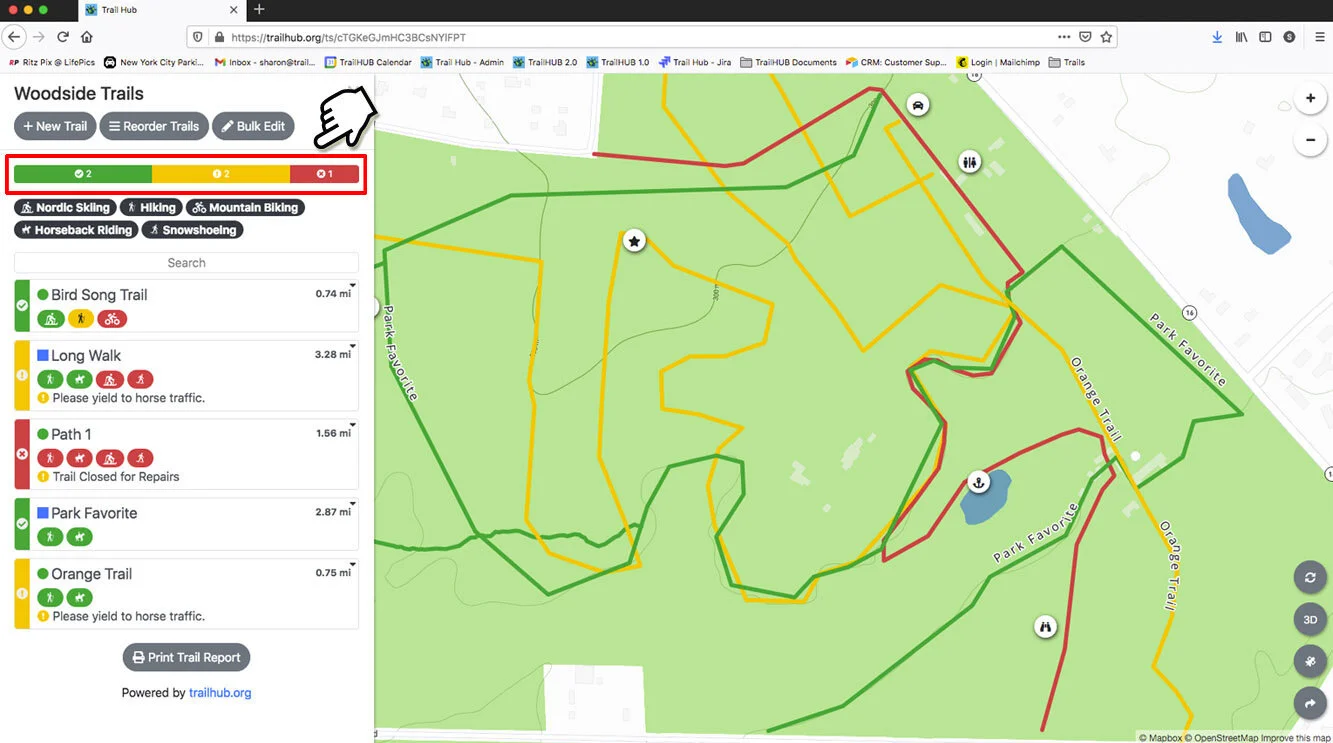 View and Search Trails screenshot 5